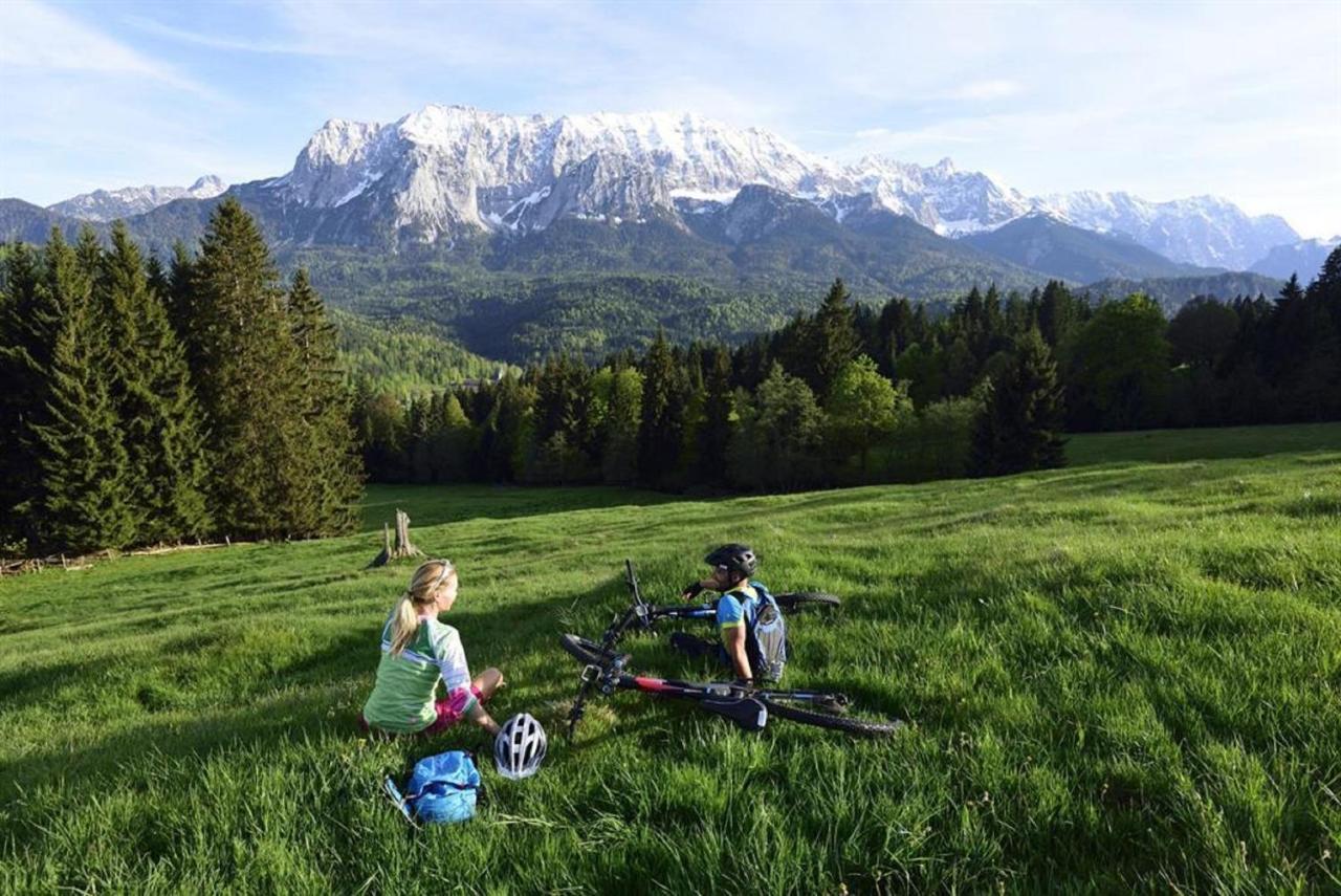 Ferienwohnung Alpenwelt Wallgau Extérieur photo